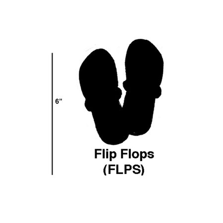 ELK STUDIO Flip Flops Cookie Cutters Set of 6 FLPS/S6